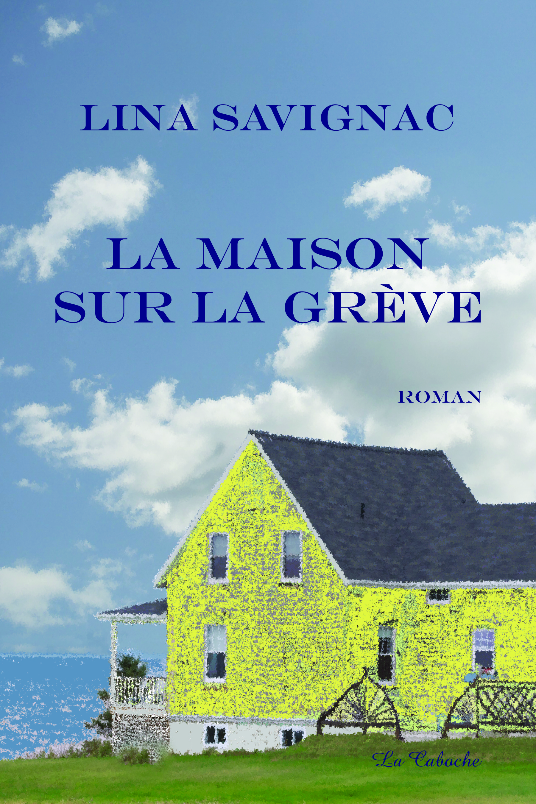 roman, lina savignac, paspébiac, gaspésie, maison, grève, 
